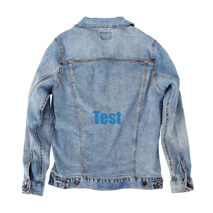 Customize & Create your own Denim Jacket (hand-crafted) with 3 color choices: Stonewash, White, or Black. Unisex XS S M L XL 2X 3X. USA hand-crafted and USA digitally printed. Ships WORLDWIDE and free within the USA