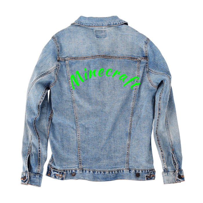 Customize & Design your own Denim Jacket (hand-made) with 3 color choices of jacket: Stonewash, White, or Black. Unisex XS S M L XL 2X 3X. USA hand-crafted and USA digitally printed. Ships free within the USA & also ships Internationally.