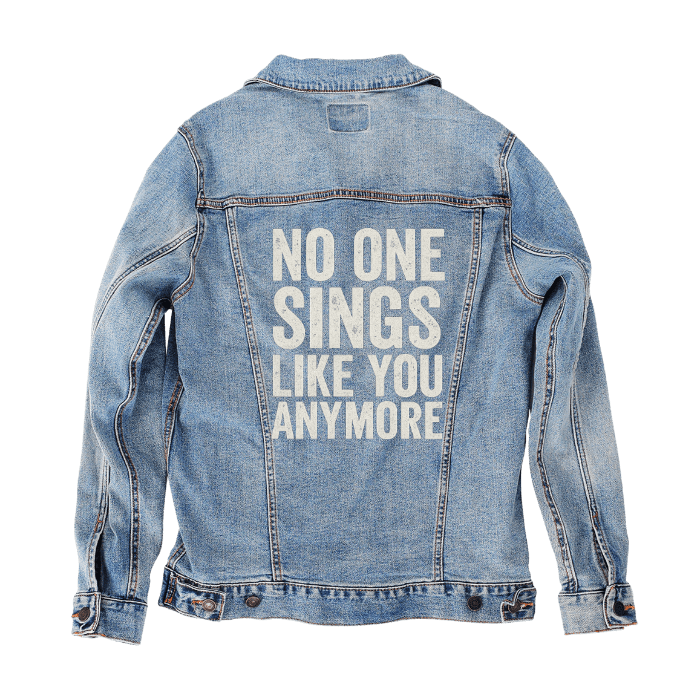 Customize & Create your own Denim Jacket (hand - crafted) with 3 color choices: Stonewash, White, or Black. Unisex XS S M L XL 2X 3X. USA hand - crafted and USA digitally printed. Ships WORLDWIDE and free within the USA custom denim jacket by DenimINK