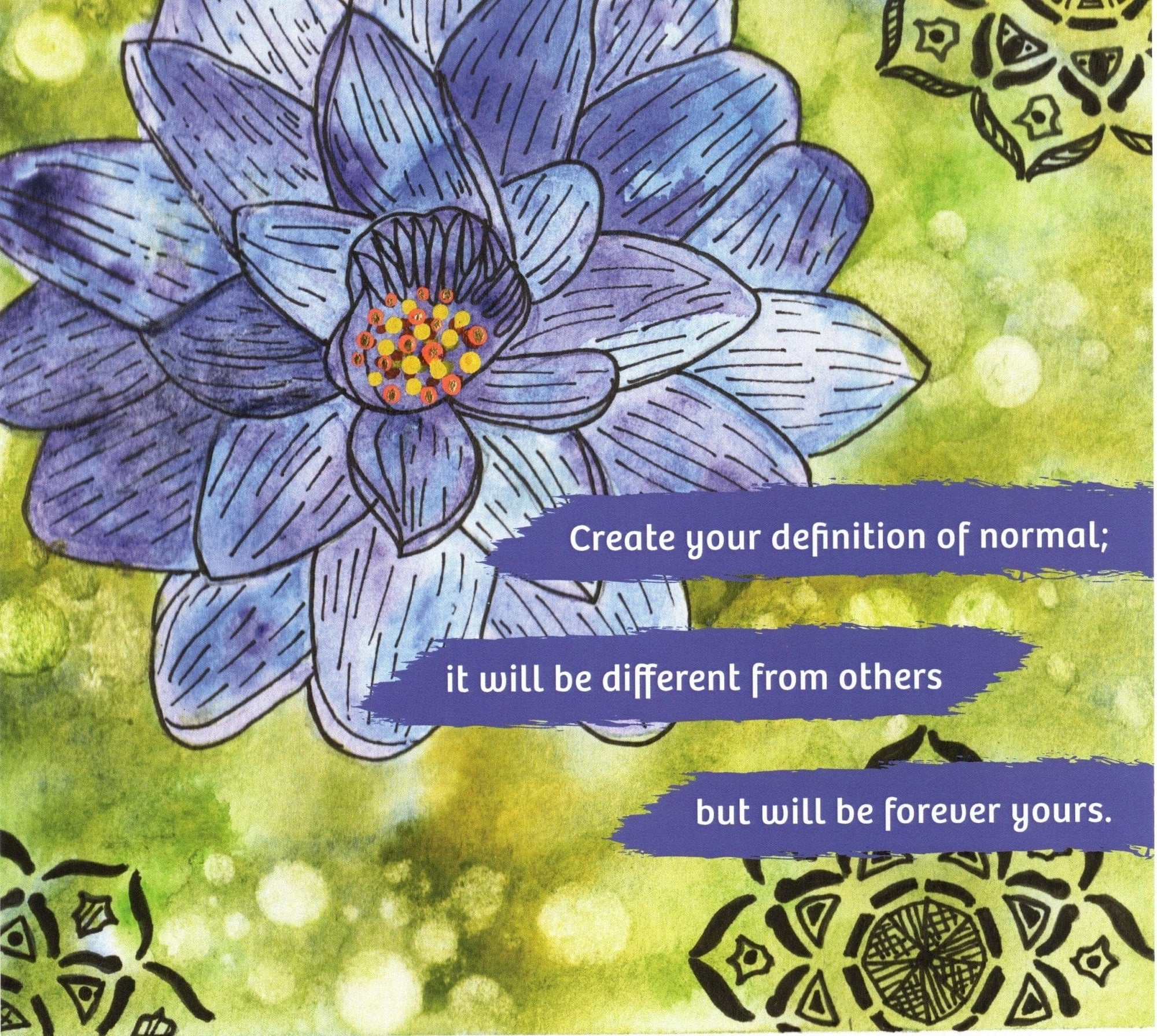 MARCH by CANVAS and QUOTATIONS, printed on DENIM jackets and other denim products: throw pillows, aprons, table place mats