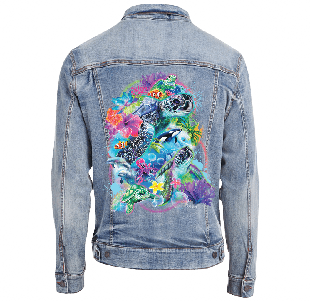 NEON OCEAN VIBES by SHEENA PIKE