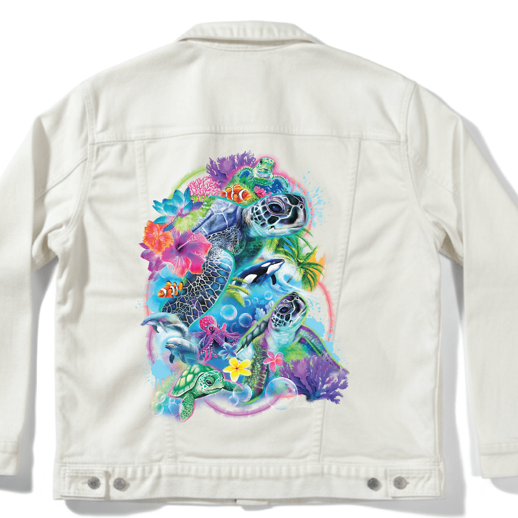 NEON OCEAN VIBES by SHEENA PIKE