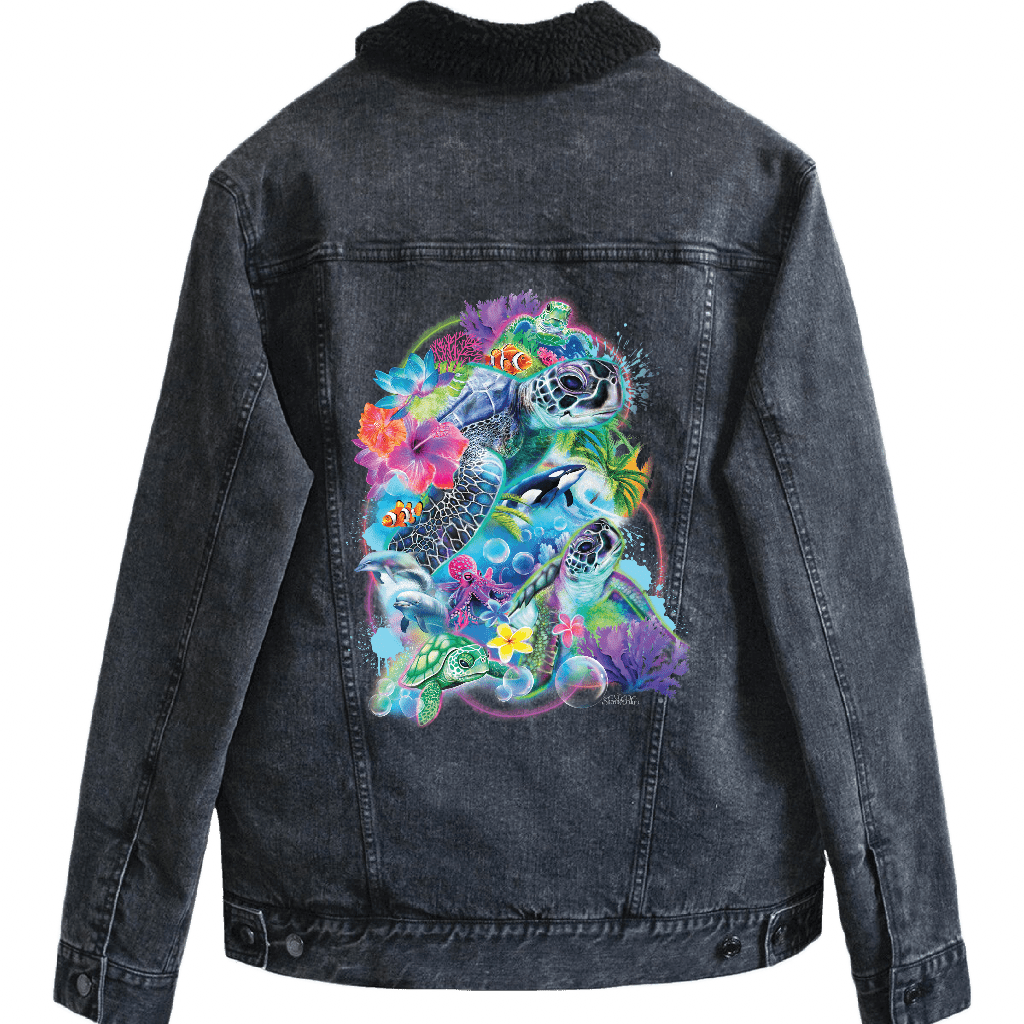 NEON OCEAN VIBES by SHEENA PIKE