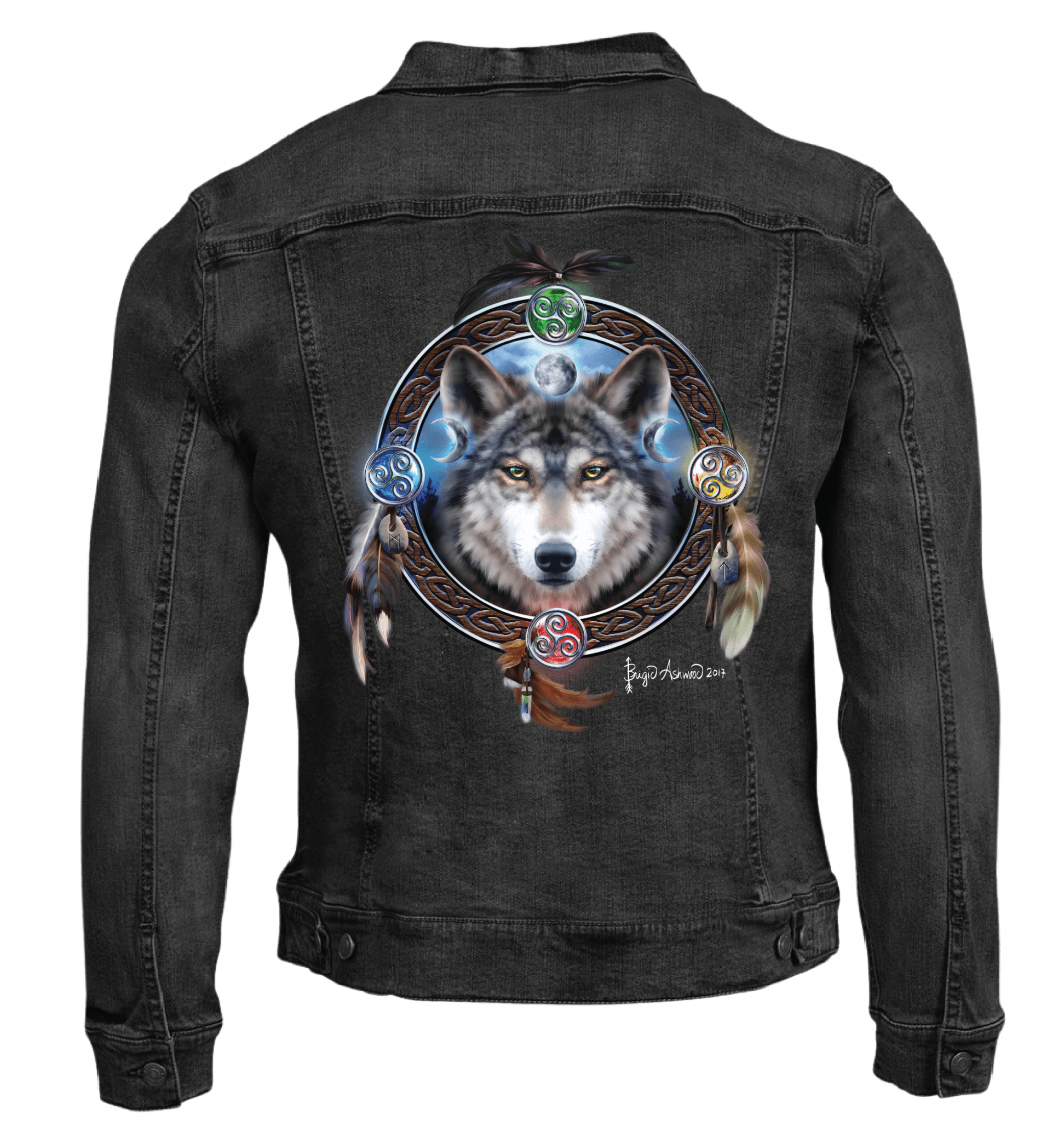 CELTIC WOLF GUIDE by BRIGID ASHWOOD