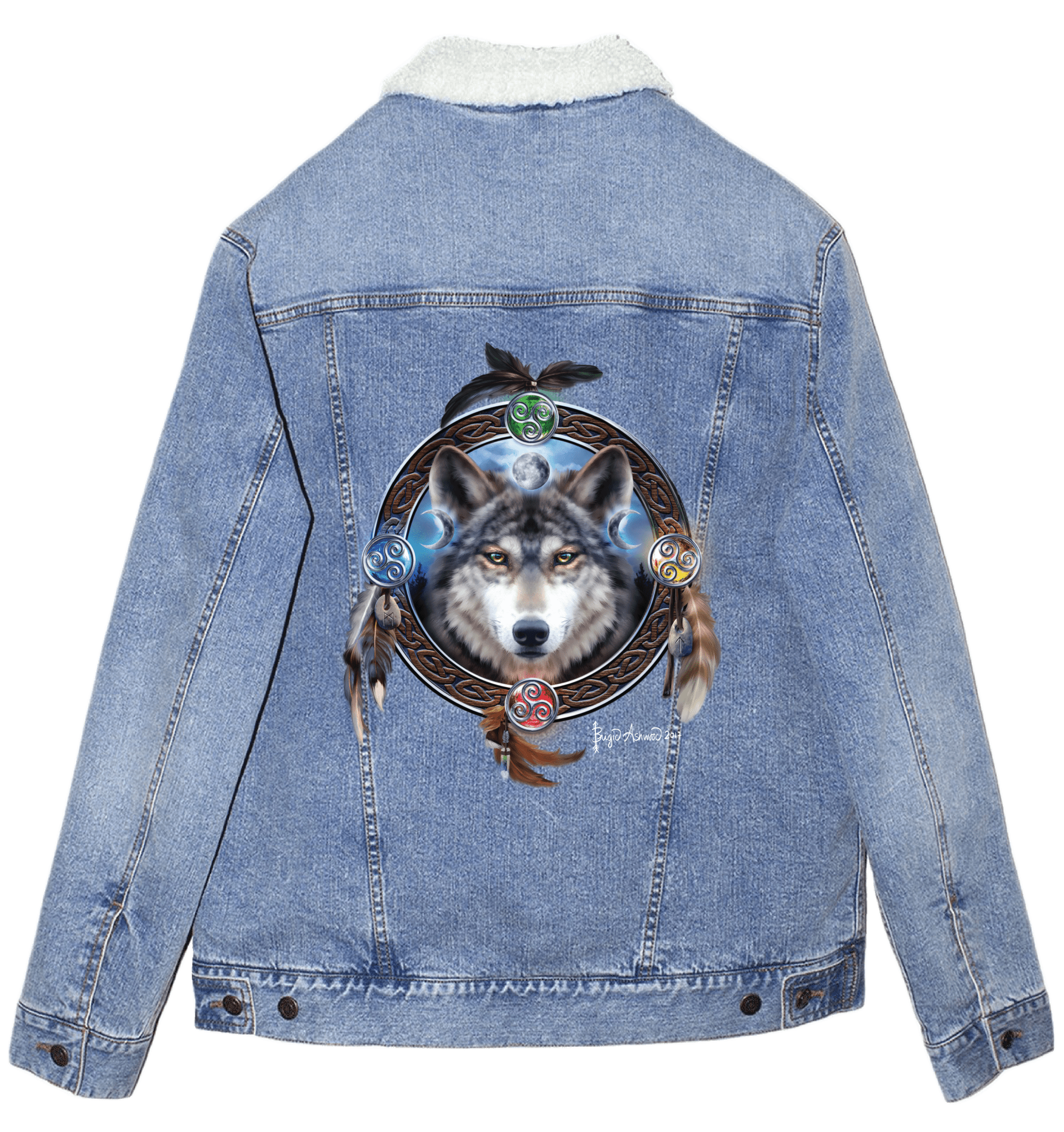 CELTIC WOLF GUIDE by BRIGID ASHWOOD