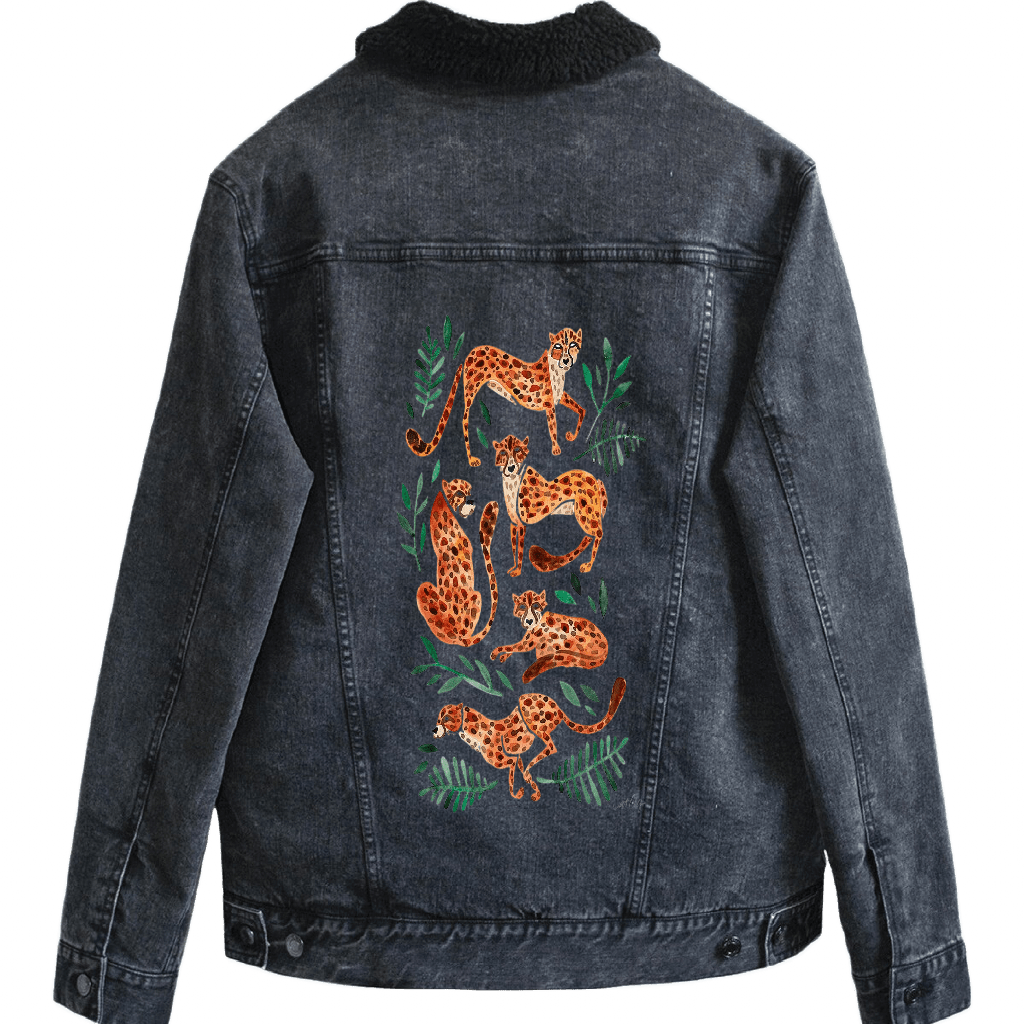 cheetah-Collection-by-CatCoq-lined-denim-jacket-black-mockup