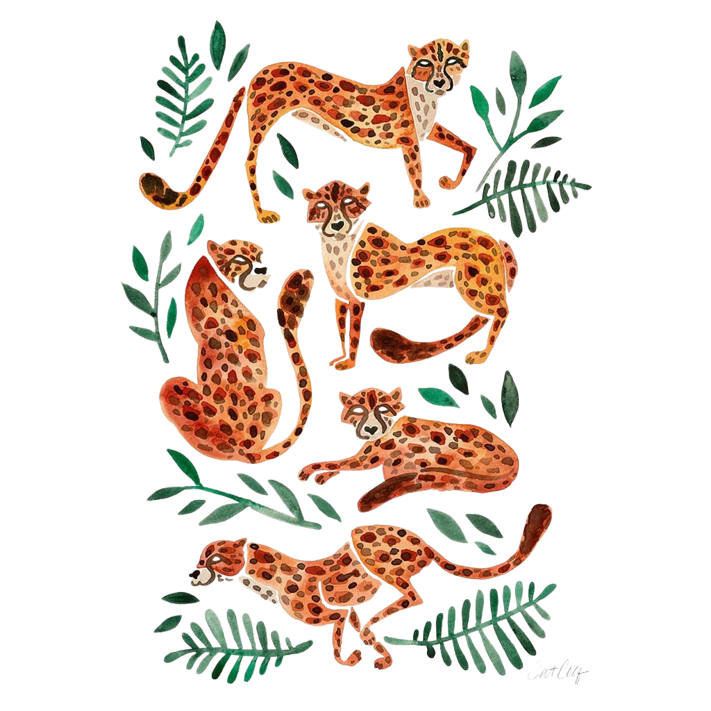 CHEETAH COLLECTION by CatCoq custom denim jacket by DenimINK