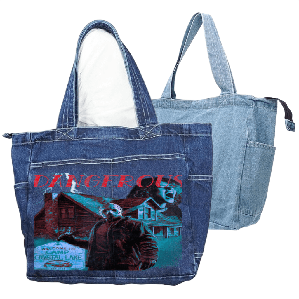 DANGEROUS by DeROUCHE DESIGNS custom denim jacket by DenimINK