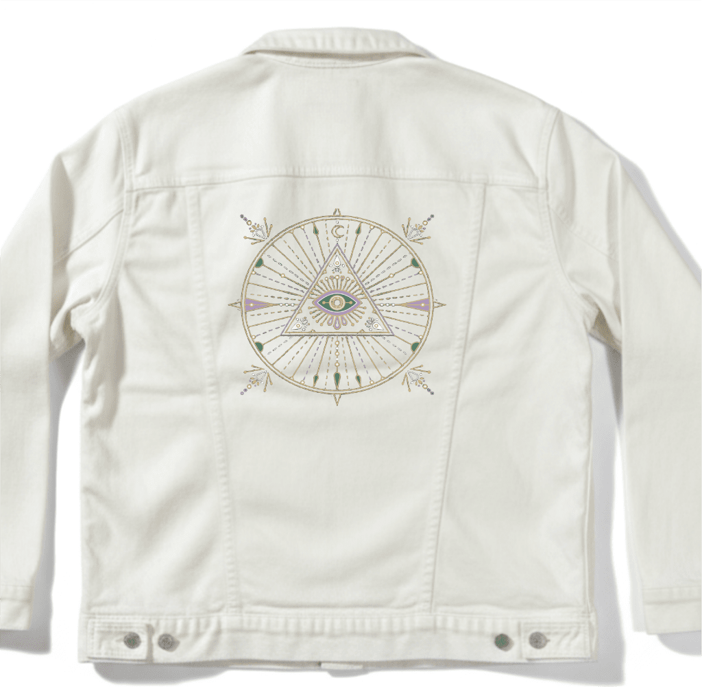 EVIL EYE MANDALA by CatCoq