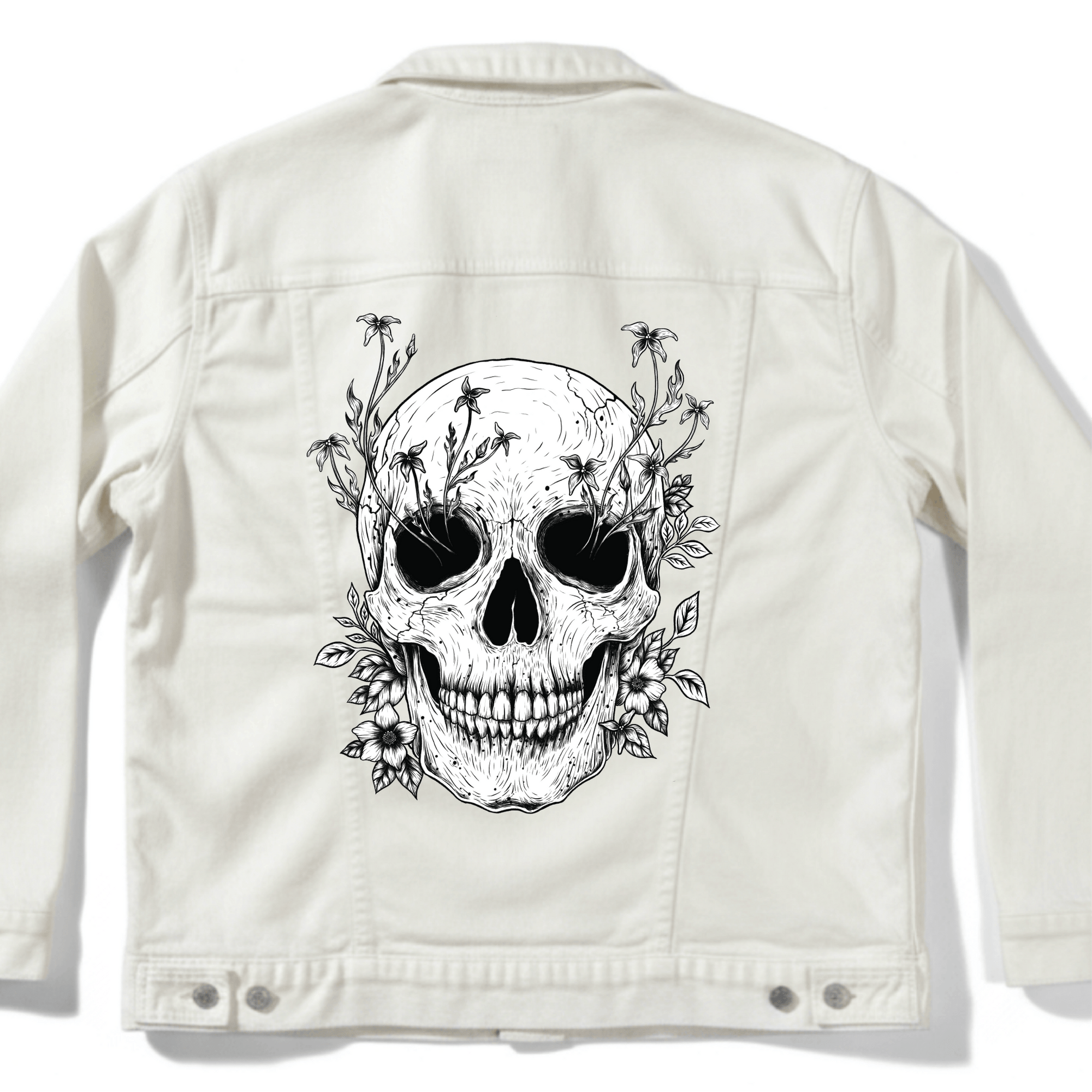 FLORAL SKULL by EPISODIC DRAWING