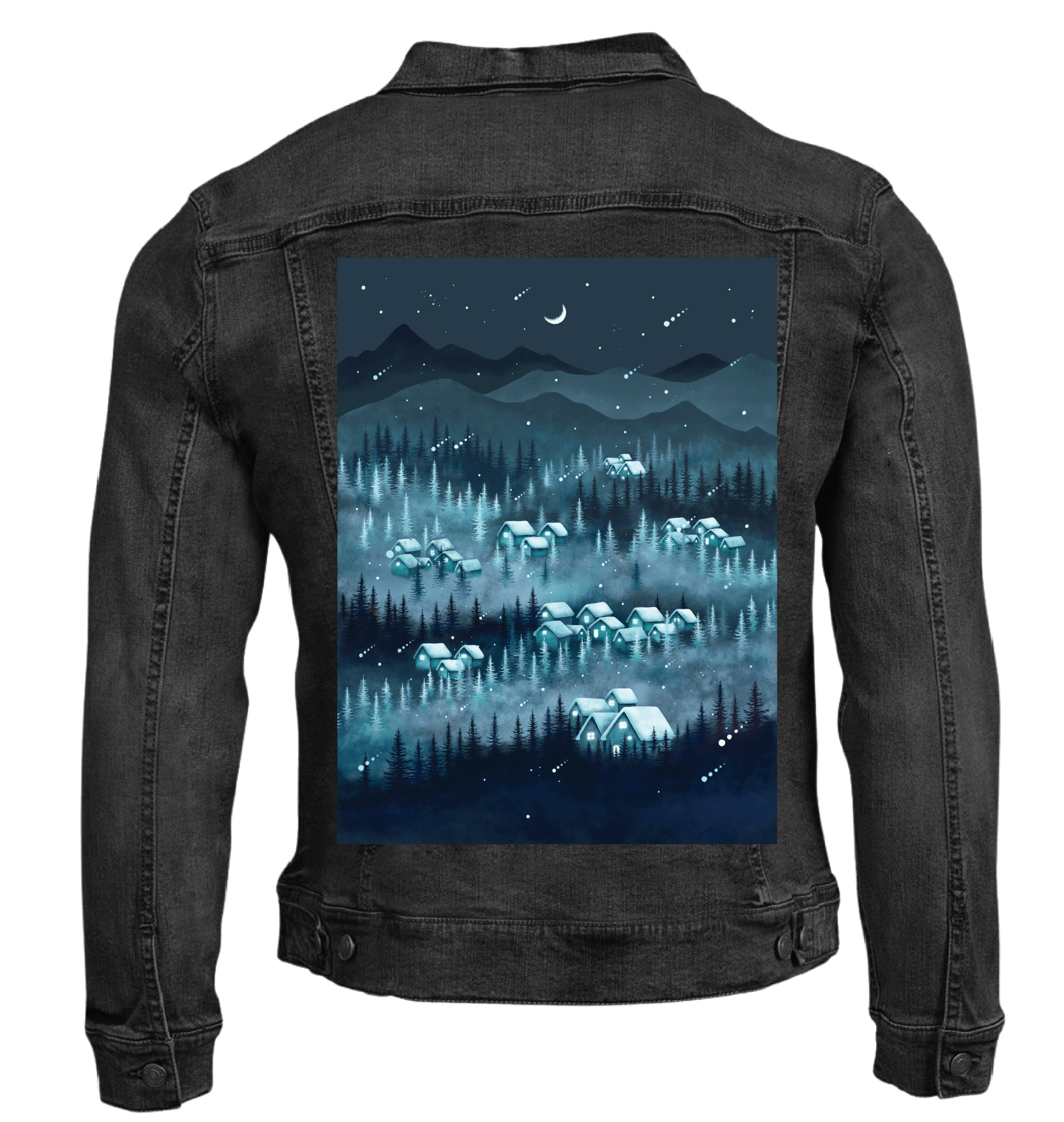 FOREST NIGHT BLUE by EPISODIC DRAWING