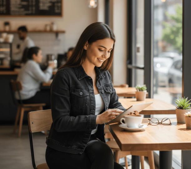 MASTER by KITSCH AND CURATE, printed on denim jackets and other denim products: tote bags, throw pillows, table place mats, aprons