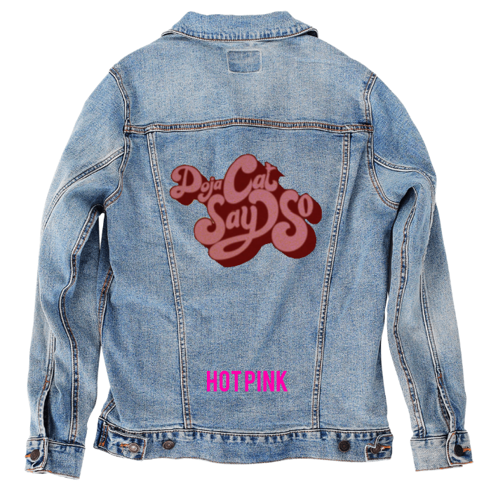 Customer Designed Custom Denim Jacket (hand-crafted) with 3 color choices of jacket: Stonewash, White, or Black. Unisex XS S M L XL 2X 3X. USA hand-crafted and USA digitally printed. Ships free within the USA & also ships Internationally.
