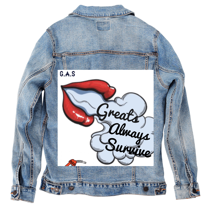 Customer Designed Custom Denim Jacket (hand-crafted) with 3 color choices of jacket: Stonewash, White, or Black. Unisex XS S M L XL 2X 3X. USA hand-crafted and USA digitally printed. Ships free within the USA & also ships Internationally.