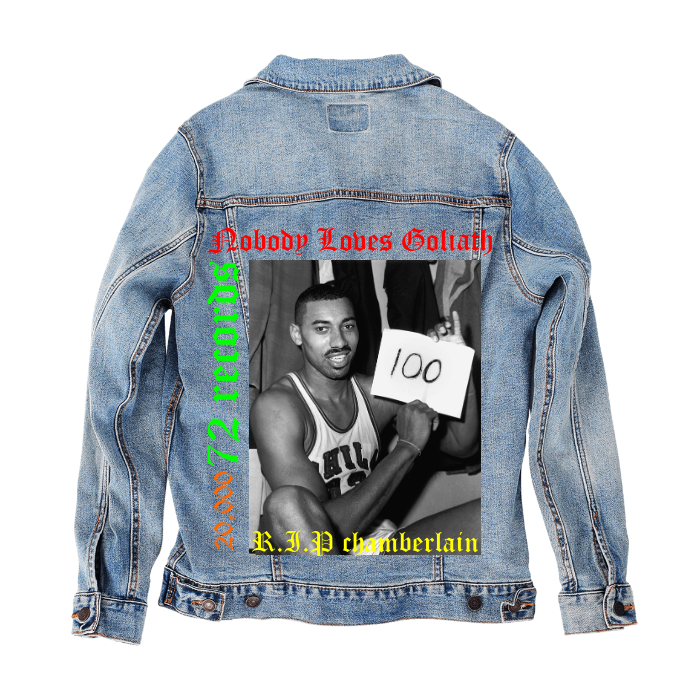Customer Designed Custom Denim Jacket (hand-crafted) with 3 color choices of jacket: Stonewash, White, or Black. Unisex XS S M L XL 2X 3X. USA hand-crafted and USA digitally printed. Ships free within the USA & also ships Internationally.