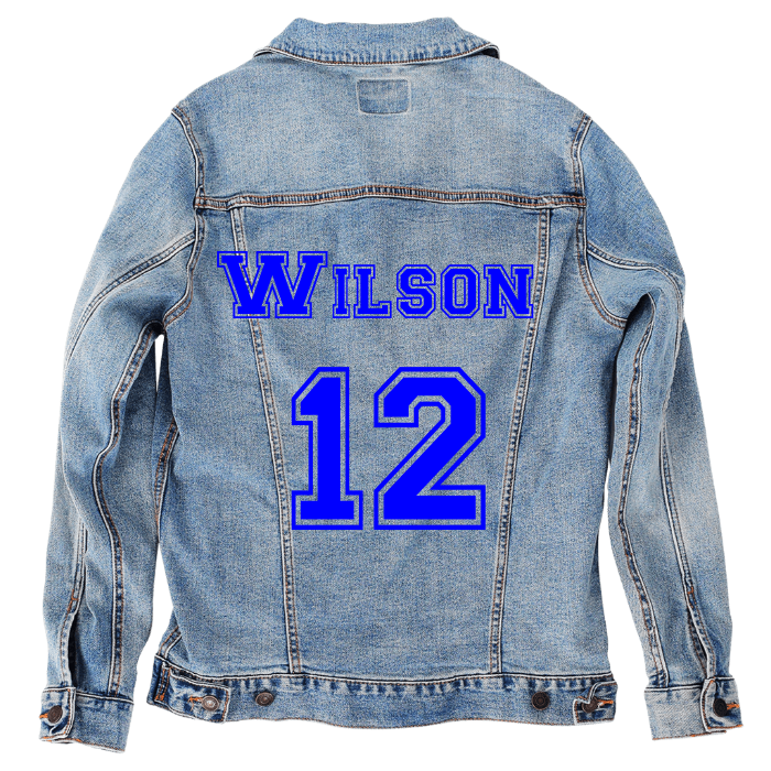 Customer Designed Custom Denim Jacket (hand-crafted) with 3 color choices of jacket: Stonewash, White, or Black. Unisex XS S M L XL 2X 3X. USA hand-crafted and USA digitally printed. Ships free within the USA & also ships Internationally.