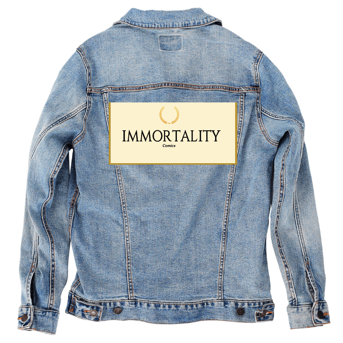 Customer Designed Custom Denim Jacket (hand-crafted) with 3 color choices of jacket: Stonewash, White, or Black. Unisex XS S M L XL 2X 3X. USA hand-crafted and USA digitally printed. Ships free within the USA & also ships Internationally.
