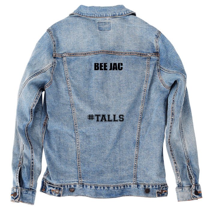 Customer Designed Custom Denim Jacket (hand-crafted) with 3 color choices of jacket: Stonewash, White, or Black. Unisex XS S M L XL 2X 3X. USA hand-crafted and USA digitally printed. Ships free within the USA & also ships Internationally.