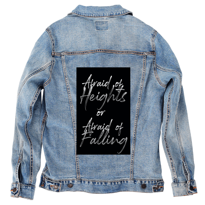 Customer Designed Custom Denim Jacket (hand-crafted) with 3 color choices of jacket: Stonewash, White, or Black. Unisex XS S M L XL 2X 3X. USA hand-crafted and USA digitally printed. Ships free within the USA & also ships Internationally.