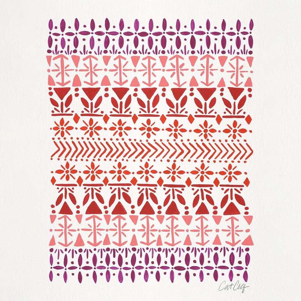 Printed Denim Jacket NORWEGIAN PATTERN by CatCoq, digitally printed on DENIM products: throw pillows, aprons, table place mats, and hand-made Unisex Denim Jackets in 3 color choices NORWEGIAN PATTERN by CatCoq, digitally printed on DENIM products: throw pillows, aprons, table place mats, and hand-made Unisex Denim Jackets in 3 color choices