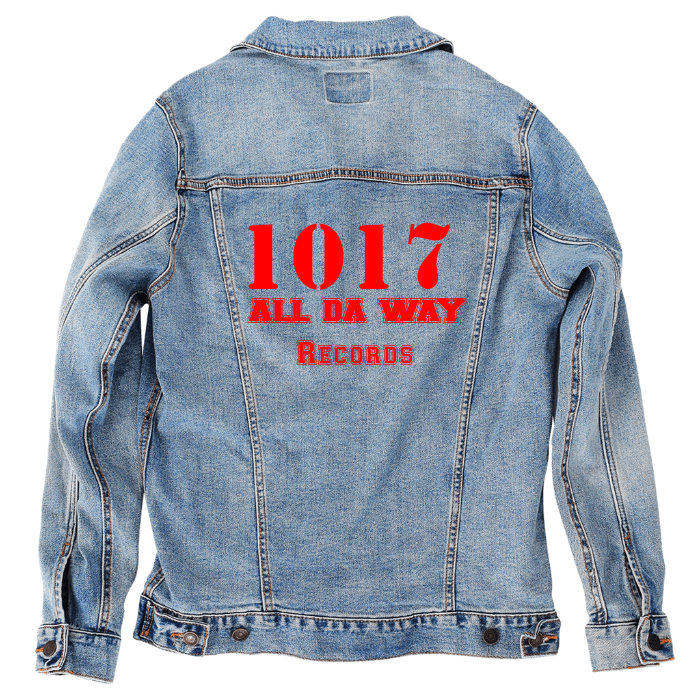 Customer Designed Custom Denim Jacket (hand-crafted) with 3 color choices of jacket: Stonewash, White, or Black. Unisex XS S M L XL 2X 3X. USA hand-crafted and USA digitally printed. Ships free within the USA & also ships Internationally.