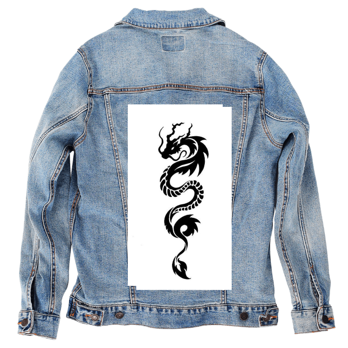 Customer Designed Custom Denim Jacket (hand-crafted) with 3 color choices of jacket: Stonewash, White, or Black. Unisex XS S M L XL 2X 3X. USA hand-crafted and USA digitally printed. Ships free within the USA & also ships Internationally.