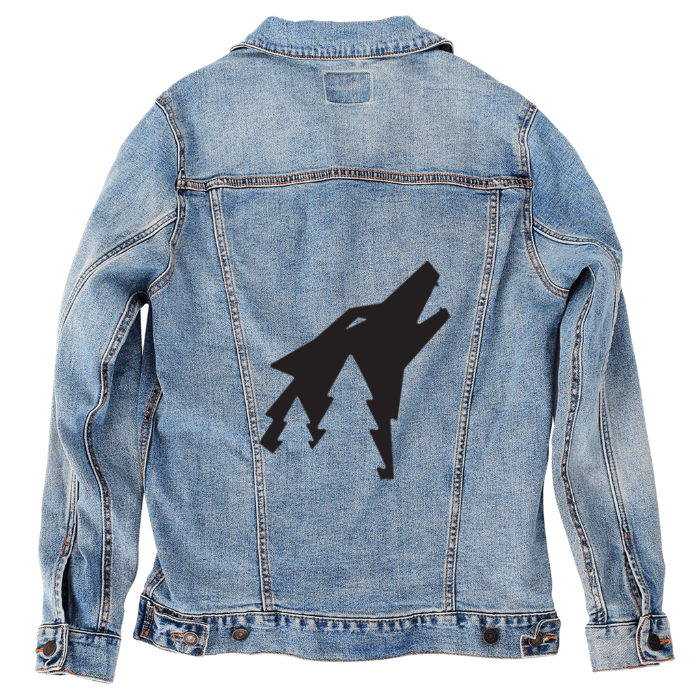 Customer Designed Custom Denim Jacket (hand-crafted) with 3 color choices of jacket: Stonewash, White, or Black. Unisex XS S M L XL 2X 3X. USA hand-crafted and USA digitally printed. Ships free within the USA & also ships Internationally.