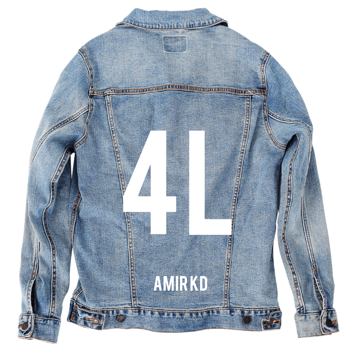 Customer Designed Custom Denim Jacket (hand-crafted) with 3 color choices of jacket: Stonewash, White, or Black. Unisex XS S M L XL 2X 3X. USA hand-crafted and USA digitally printed. Ships free within the USA & also ships Internationally.
