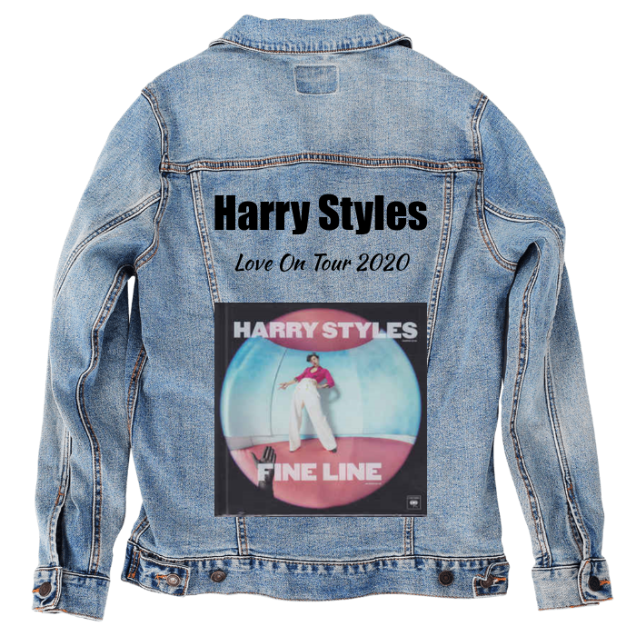 Customer Designed Custom Denim Jacket (hand-crafted) with 3 color choices of jacket: Stonewash, White, or Black. Unisex XS S M L XL 2X 3X. USA hand-crafted and USA digitally printed. Ships free within the USA & also ships Internationally.