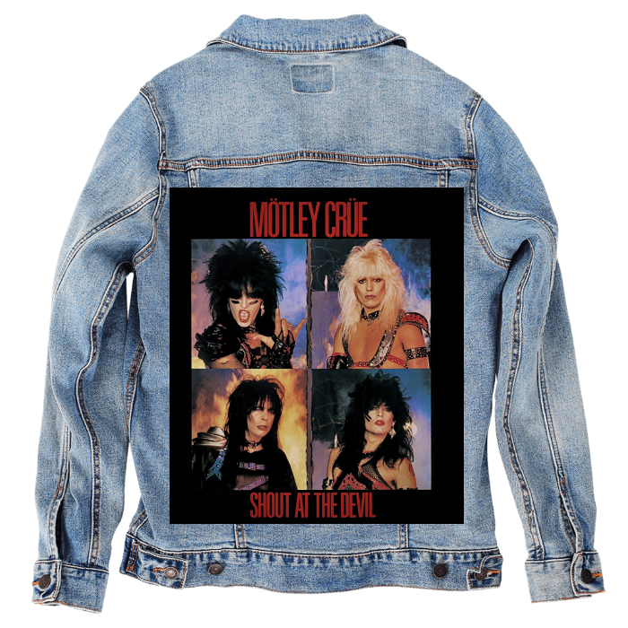 Customer Designed Custom Denim Jacket (hand-crafted) with 3 color choices of jacket: Stonewash, White, or Black. Unisex XS S M L XL 2X 3X. USA hand-crafted and USA digitally printed. Ships free within the USA & also ships Internationally.
