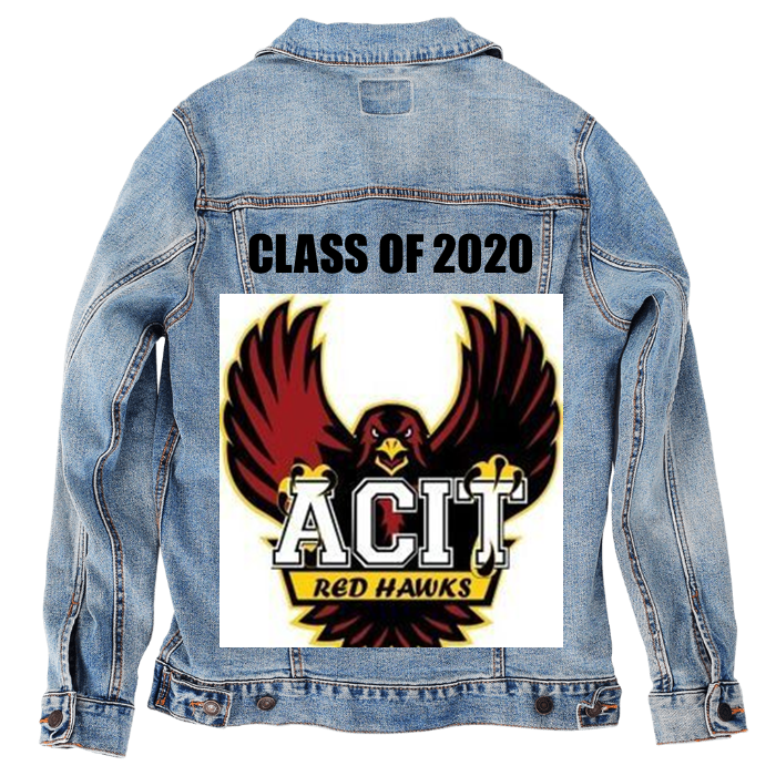 Customer Designed Custom Denim Jacket (hand-crafted) with 3 color choices of jacket: Stonewash, White, or Black. Unisex XS S M L XL 2X 3X. USA hand-crafted and USA digitally printed. Ships free within the USA & also ships Internationally.