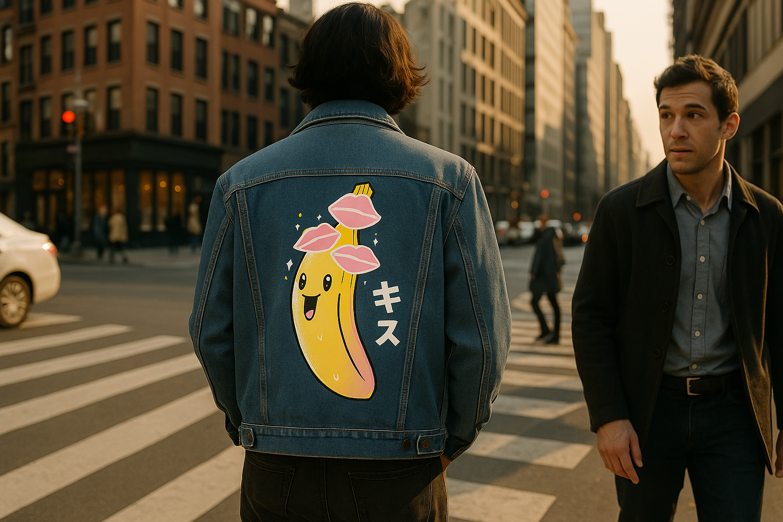 ARTWORK OF THE WEEK: Banana Kisses by Tobe Fonseca. Own the jacket that gets double-takes
