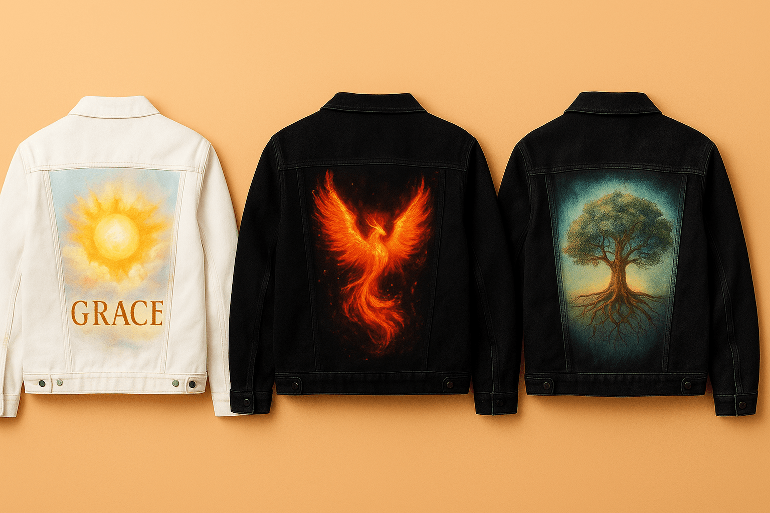 Inspirational - inspirational denim jackets