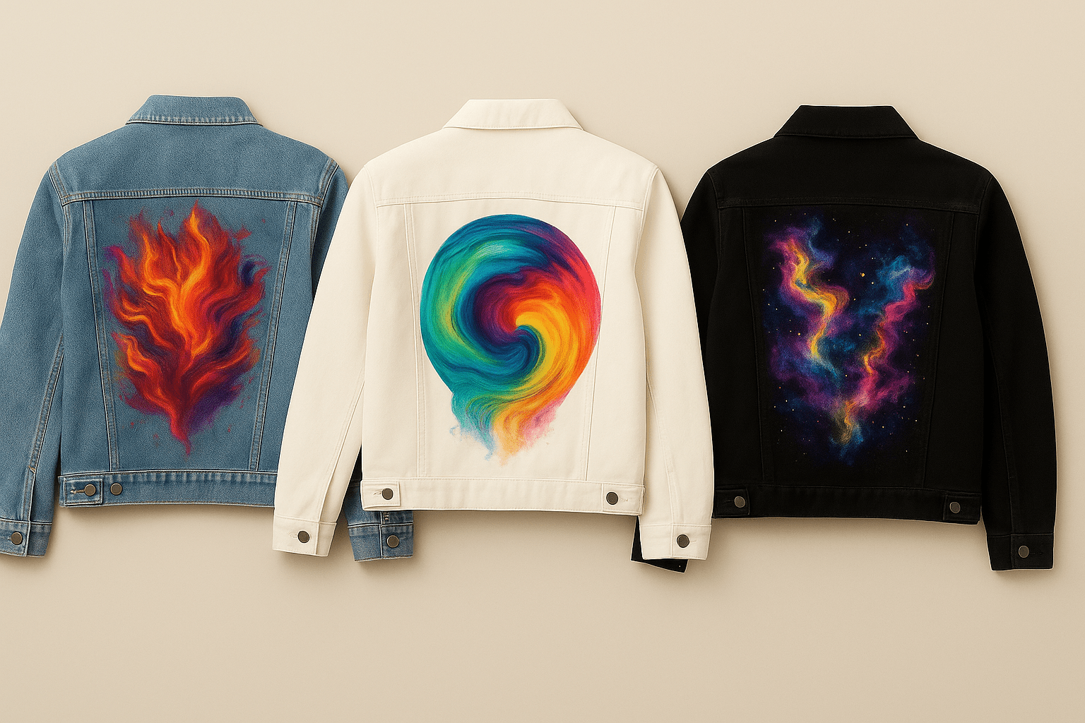 Abstract & Minimalist – Abstract Minimalist Denim Jackets
