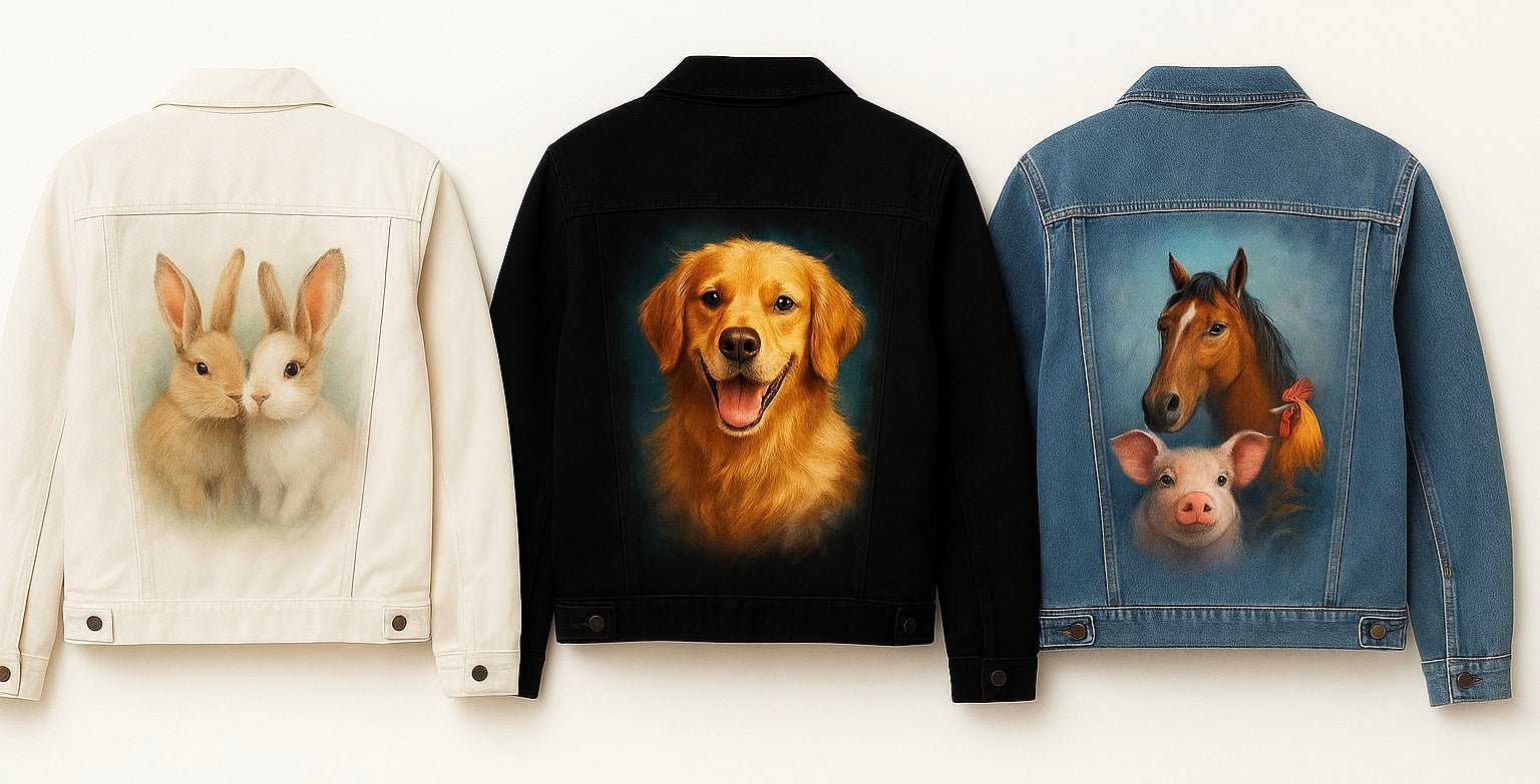 Animals (Domesticated) – Domesticated Animal Denim Jackets