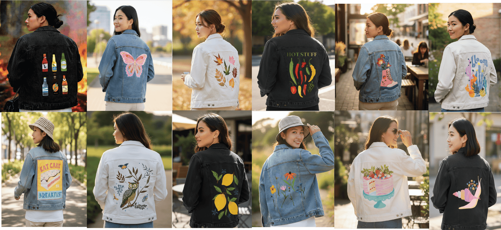 thearticsoul (Nichele) artwork on Denim – thearticsoul Denim Jackets