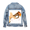 Customize &amp; Design your own Denim Jacket (hand-made) with 3 color choices of jacket: Stonewash, White, or Black. Unisex XS S M L XL 2X 3X. USA hand-crafted and USA digitally printed. Ships free within the USA &amp; also ships Internationally.