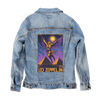 Customize &amp; Design your own Denim Jacket (hand-made) with 3 color choices of jacket: Stonewash, White, or Black. Unisex XS S M L XL 2X 3X. USA hand-crafted and USA digitally printed. Ships free within the USA &amp; also ships Internationally.