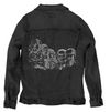 AFRICA MOUNT RUSHMORE, by Nygerians, printed on a hand-made Unisex Denim Jacket