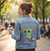 Baby Yoda And Porg by Pepe Rodriguez AKA ppmid, printed on a hand-made Unisex Denim Jacket
