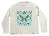BUTTERFLY by HEND SHEHATA, digitally printed on a hand-made Unisex Denim Jacket