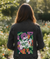 BUT WHAT IF YOU FLY by INDYSIGN, printed on a hand-made Unisex Denim Jacket