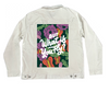 BUT WHAT IF YOU FLY by INDYSIGN, printed on a hand-made Unisex Denim Jacket