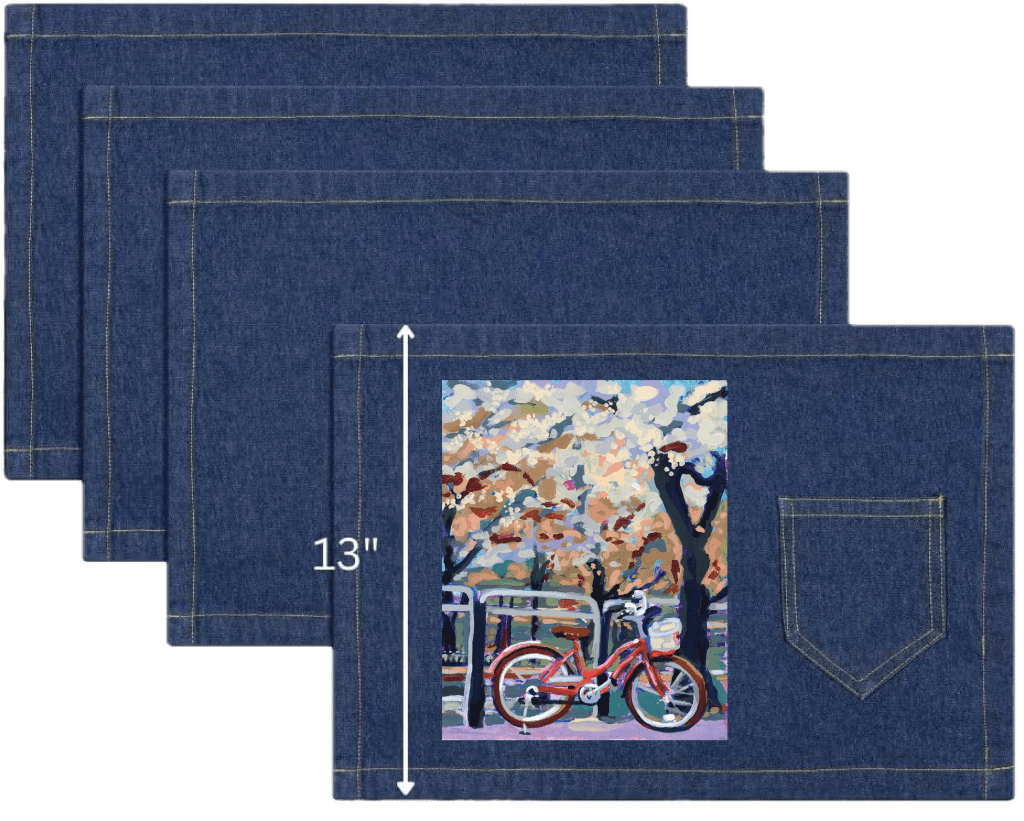 BICYCLE by PAIGE FLOTTERUD custom denim jacket by DenimINK