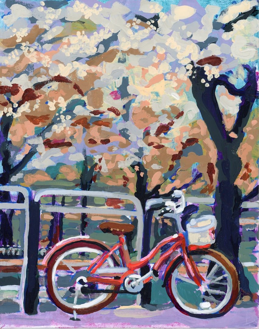 BICYCLE by PAIGE FLOTTERUD custom denim jacket by DenimINK