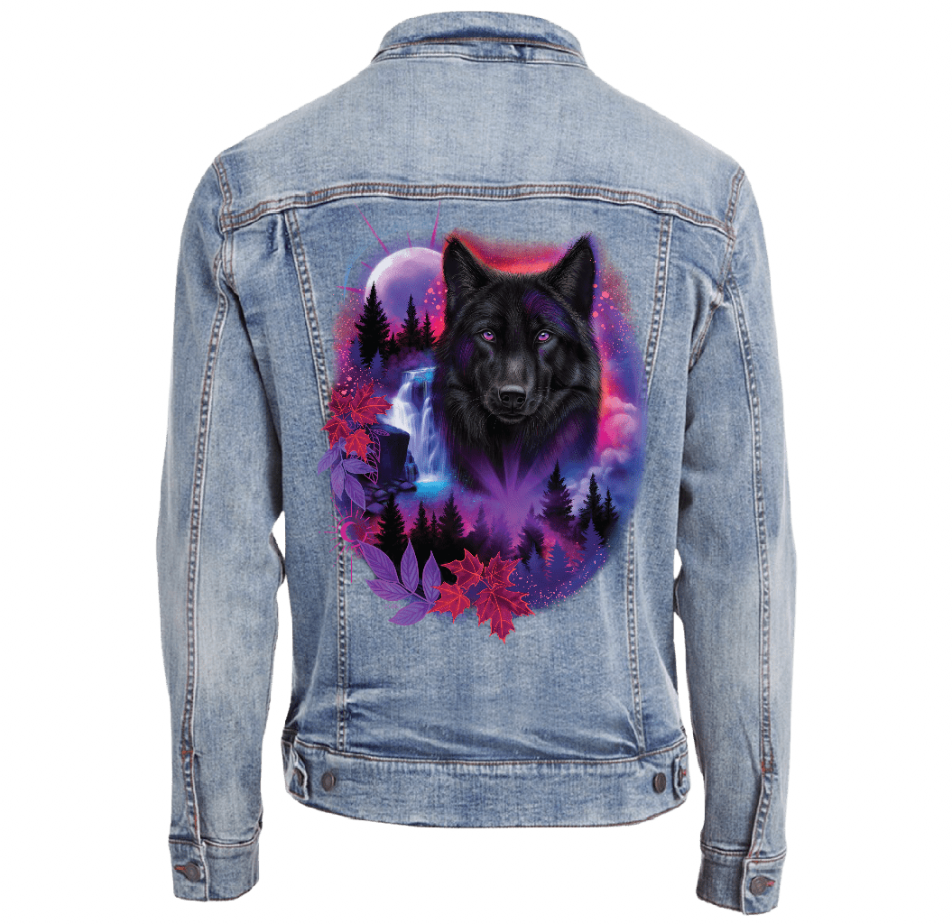 BLACK WOLF SPIRIT by SHEENA PIKE