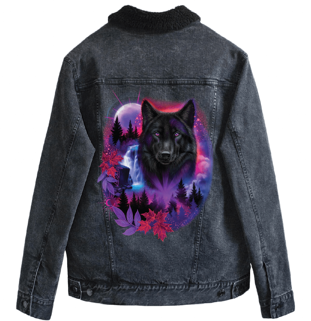 BLACK WOLF SPIRIT by SHEENA PIKE