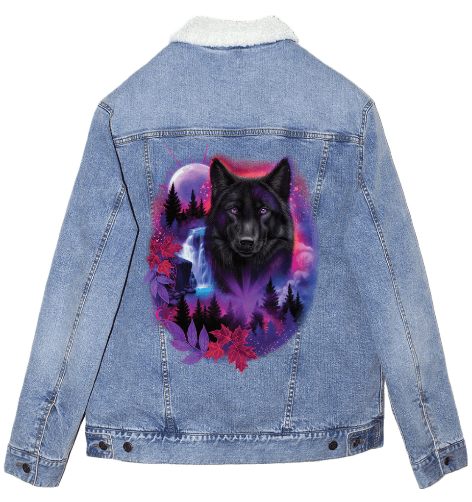 BLACK WOLF SPIRIT by SHEENA PIKE