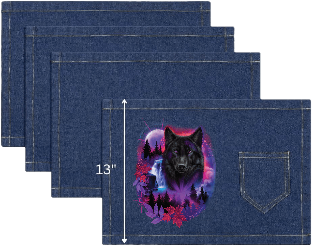 BLACK WOLF SPIRIT by SHEENA PIKE