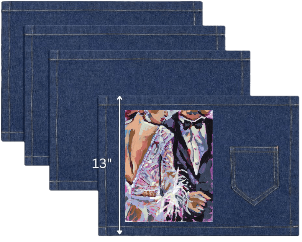 BRIDE AND GROOM by PAIGE FLOTTERUD custom denim jacket by DenimINK